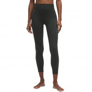 Высокие спортивные штаны Align High Rise Pant Curve Art, 25', Women's Lululemon, темно-зеленый