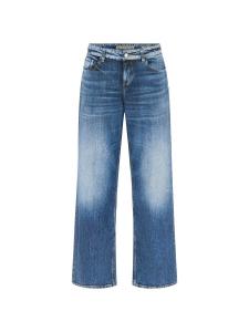 Джинсы с широкими штанинами GUESS, Blue Denim