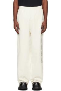 Vetements Спортивные штаны Off-White в байкерском стиле с перекрестными полосами