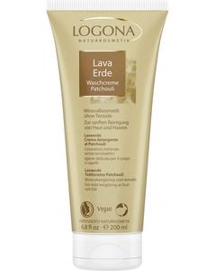 Очищающий крем с минеральной глиной Рассул и маслом пачули, 200 мл Logona Lavaerde