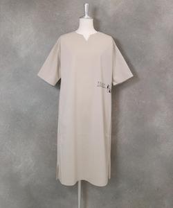 Платье с боковыми вышитыми боковыми вставками и УФ-защитой Studio Picone, цвет Beige(019)