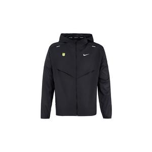 Nike Мужская дышащая одежда с защитой от солнца черного цвета, Black