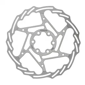 Тормозной диск Ashima Aro 19 6B, серебряный