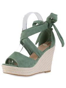 Сандалии на плоской подошве VAN HILL, зеленый