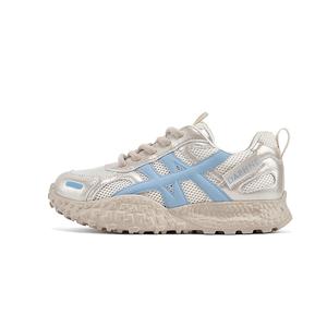 Женские повседневные низкие кроссовки Slip Resistant, Abrasion Resistant, Breathable, Lightweight DAPHNE, оранжевый синий