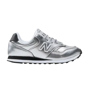 Кроссовки New Balance Wmns 393, серебряный