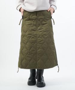 Военная юбка с завязками и молнией, пуховая юбка