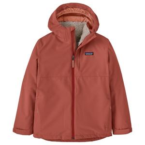 Детская повседневная куртка 4-в-1 - двойная куртка Patagonia, красный