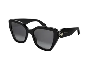 Солнцезащитные очки Serpenti Bvlgari, черный