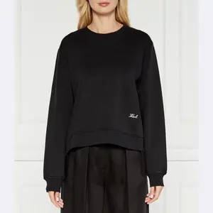 Толстовка оверсайз Karl Lagerfeld, черный