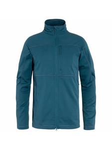 Флисовая куртка Abisko Lite Fleece Jacket M цвета индиго FJÄLLRÄVEN