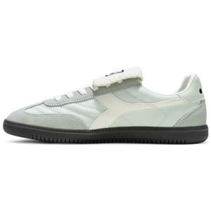 Diadora Кроссовки для скейтбординга с низкой амортизацией, женские, белые, зеленые