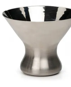 Бокал для мартини Endurance из нержавеющей стали без ножки, 10 x 10 x 10 см Rsvp International, серый