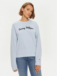 Свитшот regular fit Modern Script WW0WW42615 Tommy Hilfiger, голубой