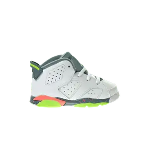 Кроссовки Air Jordan 6 Retro TD 'Bright Mango', белый