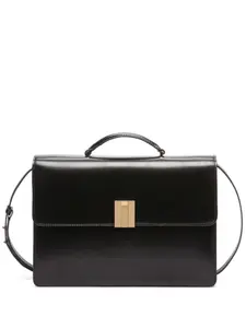 Лакированная сумка через плечо Ollam Bally, черный