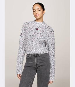 Свитер Cropped fit Tommy Jeans, мультиколор