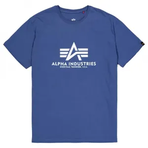 Футболка с коротким рукавом Alpha Industries Basic, синий
