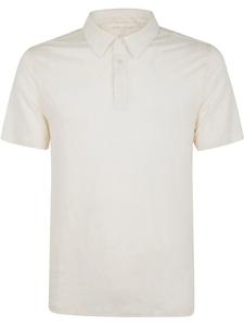 Рубашка-поло Majestic Filatures из льняной смеси, нейтральный