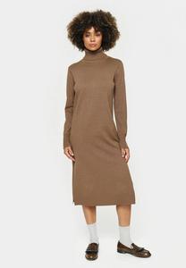 Платье-джемпер MILA ROLL NECK Saint Tropez, темно-коричневый