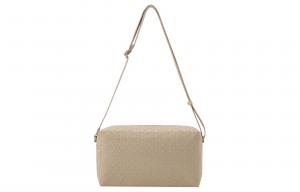 Кроссбод Kuro Cotton, наплечная сумка унисекс бежевый ISSEY MIYAKE