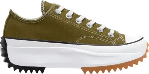 Кроссовки Converse Run Star Hike Low Dark Moss, зеленый