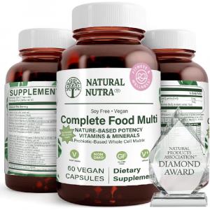 Комплекс витаминов и минералов Natural Nutra Whole Food Complete, 60 капсул