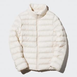 Куртка пуховик Uniqlo Pufftech женская, 01 белый