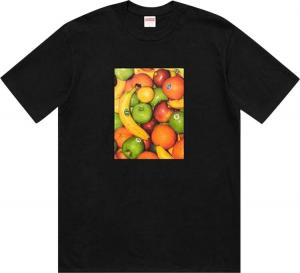 Футболка Supreme Fruit Tee 'Black', черный
