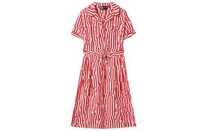 Платье с короткими рукавами женское с принтом по всей поверхности Fila