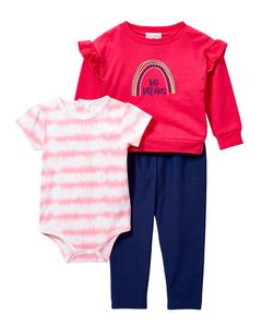 Комплект для подвешивания Quiltex Big Dreams из 3 предметов Quiltex, розовый