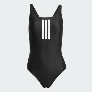 Купальник Adidas 3-Stripes V-Back, черный