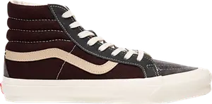 Кеды Vans OG Sk8-Hi LX Periscope Coffee Bean, коричневый