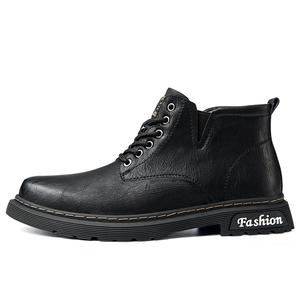 Короткие мужские ботинки Martin 3,5 см PAIBLOKS, Black