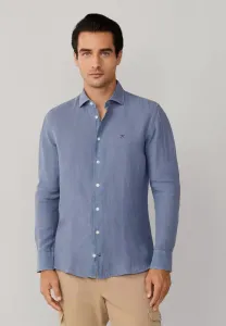 Рубашка кент Hackett London, Thames Blue