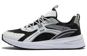 Кроссовки мужские низкие белые/черные Peak