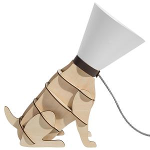 Настольная лампа Beliani, 21x17x38 см, белый