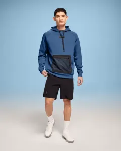 Толстовка с капюшоном On-Running, синий