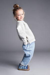 Джинсы бочонка Kidly, синий