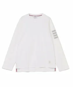 Футболка с длинными рукавами и полосой из хлопка Milano.