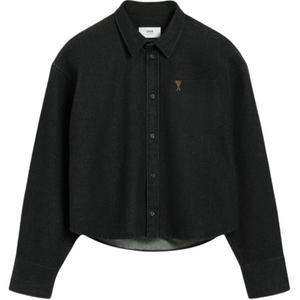 Рубашка Ami De Coeur от Ami Paris AMIPARIS, черный/хаки