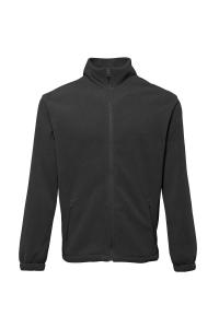 Флисовая куртка на полной молнии (280 GSM) 2786, черный