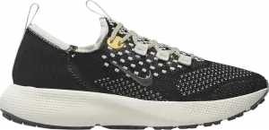 Кроссовки Nike Wmns React Escape Run Flyknit 'Black Metallic Vivid Gold', черный