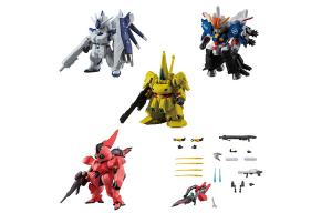 FW Gundam Grand Assembly Plus02 Play Food Single Capsule Toy/Полный бокс 5 шт BANDAI, full box 5 pcs