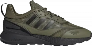 Кроссовки Adidas ZX 2K Boost 2.0 'Focus Olive', зеленый