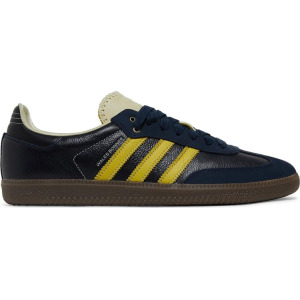 Кроссовки Adidas Wales Bonner x Samba 'Collegiate Navy Yellow', синий