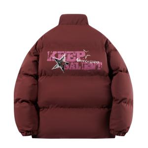 KS Пуховик DALISIRIZHI LIANMINGKUAN унисекс, Maroon