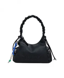 Черная женская сумка Montville с половинным логотипом Desigual, черный