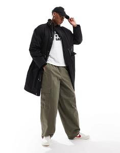 Мужская куртка-парка черного цвета Hera