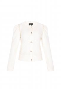 Faina Кардиган из трикотажа в цвете off white